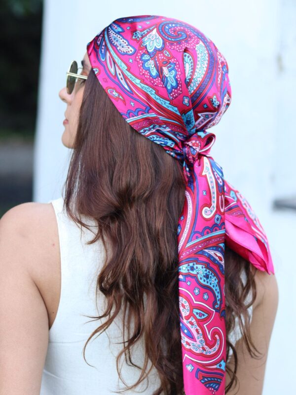 Pañoleta fucsia