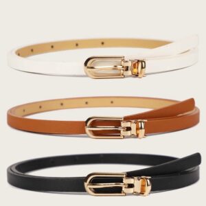 Set X 3 cinturones delgados