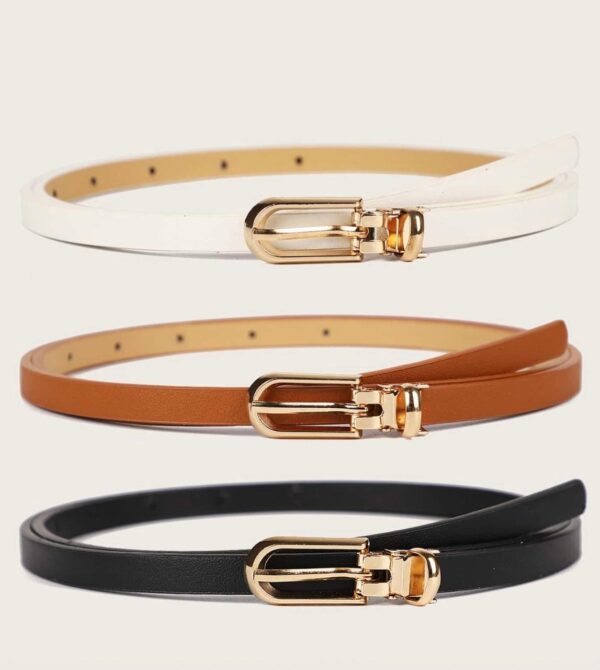 Set X 3 cinturones delgados