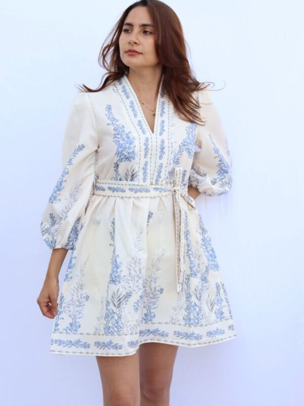 Vestido primaveral corto